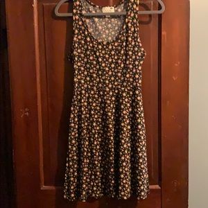 Cute Black skater dress by LA Hearts